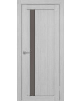 Турин_528AПС.121 молдинг алюм.чёрн. ЭКО-шпон Дуб серый FL