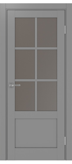 Межкомнатная дверь Турин_541ПФ.2221.60  Серый