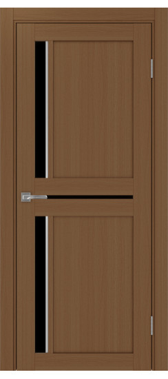 Межкомнатная дверь Турин_523АПП.221 молдинг алюм.хром.60  Орех NL