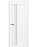 Турин_525АПС.121 молдинг алюм.чёрн. ЭКО-шпон Белый снежный