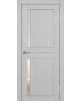 Турин_523АПС.221 молдинг алюм.хром ЭКО-шпон Дуб серый FL