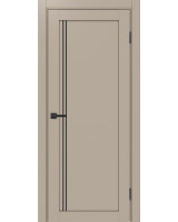 Турин_566АПП.111 молдинг алюм.чёрн. ЭКО-шпон Мокко