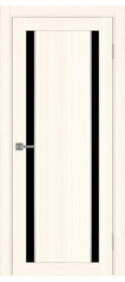 Межкомнатная дверь Турин_522AПП.212 молдинг алюм.хром.60  Ясень светлый