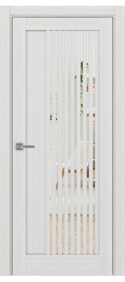 Межкомнатная дверь Турин_544.12.60  Ясень серебристый