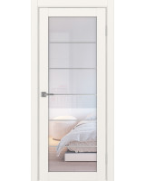 Турин_501АСС.2 молдинг алюм.хром ЭКО-шпон Бежевый