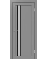 Турин_528AПС.121 молдинг алюм.чёрн. ЭКО-шпон Серый