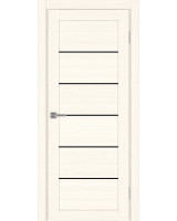 Турин_501AПП.1 молдинг алюм.чёрн. ЭКО-шпон Ясень светлый