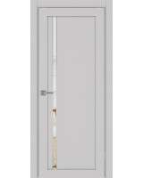 Турин_527АПС.121 молдинг алюм.хром ЭКО-шпон Пепельный