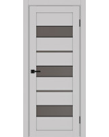 Турин_526АПС.122 молдинг алюм.чёрн. ЭКО-шпон Пепельный