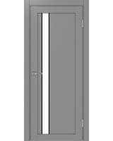 Турин_528AПП.121 молдинг алюм.чёрн. ЭКО-шпон Серый