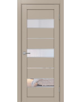 Турин_526АПС.122 молдинг алюм.хром ЭКО-шпон Мокко