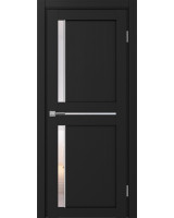 Турин_523АПС.221 молдинг алюм.хром ЭКО-шпон Антрацит