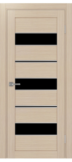 Межкомнатная дверь Турин_526АППmax.122 молдинг алюм.хром.40  Дуб беленый FL
