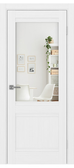 Межкомнатная дверь Турин_502U.21.30  Белый лёд