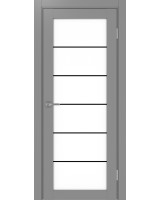 Турин_501АСС.2 молдинг алюм.чёрн. ЭКО-шпон Серый