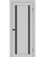 Турин_522АПС.212 молдинг алюм.чёрн. ЭКО-шпон Пепельный