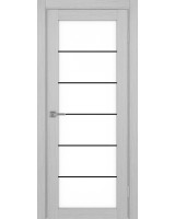 Турин_501АСС.2 молдинг алюм.чёрн. ЭКО-шпон Дуб серый FL