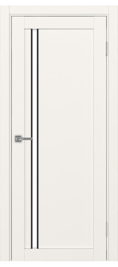 Межкомнатная дверь Турин_527АПС.121 молдинг алюм.чёрн.35  Бежевый