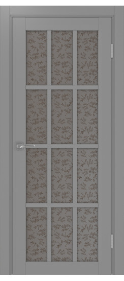 Межкомнатная дверь Турин_542.2222.60  Серый