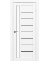 Турин_554АПП.21 молдинг алюм.чёрн. ЭКО-шпон Белый снежный