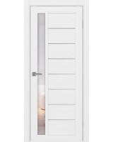 Турин_554АПП.21 молдинг алюм.хром ЭКО-шпон Белый лёд