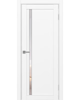 Турин_527АПС.121 молдинг алюм.хром ЭКО-шпон Белый снежный