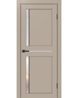 Турин_523АПС.221 молдинг алюм.чёрн. ЭКО-шпон Мокко