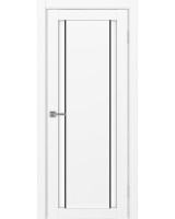 Турин_522AПП.212 молдинг алюм.чёрн. ЭКО-шпон Белый снежный