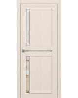 Турин_523АПП.221 молдинг алюм.чёрн. ЭКО-шпон Ясень перламутровый