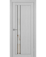 Турин_525АПС.121 молдинг алюм.чёрн. ЭКО-шпон Дуб серый FL