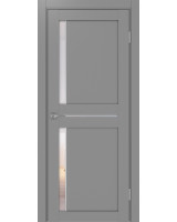 Турин_523АПС.221 молдинг алюм.хром ЭКО-шпон Серый