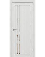 Турин_525АПС.121 молдинг алюм.хром ЭКО-шпон Ясень серебристый