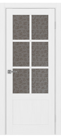 Межкомнатная дверь Турин_541ПФ.2221.60  Белый лёд