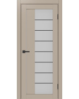 Турин_524АСС.22 молдинг алюм.чёрн. ЭКО-шпон Мокко