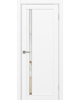 Турин_527АПС.121 молдинг алюм.хром ЭКО-шпон Белый снежный