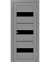 Турин_526АПС.122 молдинг алюм.чёрн. ЭКО-шпон Серый