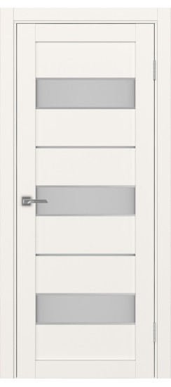 Межкомнатная дверь Турин_526АПС.122 молдинг алюм.хром.40  Бежевый