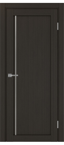 Межкомнатная дверь Турин_565АПП.11 молдинг алюм.хром.35  Венге FL