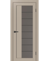 Турин_524АСС.22 молдинг алюм.чёрн. ЭКО-шпон Мокко