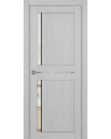 Турин_523АПП.221 молдинг алюм.чёрн. ЭКО-шпон Дуб серый FL