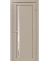 Турин_527АПС.121 молдинг алюм.хром ЭКО-шпон Мокко