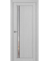 Турин_527АПС.121 молдинг алюм.чёрн. ЭКО-шпон Дуб серый FL