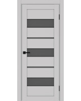 Турин_526АПС.122 молдинг алюм.чёрн. ЭКО-шпон Пепельный
