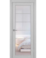 Турин_501АСС.2 молдинг алюм.хром ЭКО-шпон Дуб серый FL