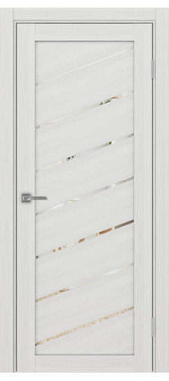 Межкомнатная дверь Турин_508У.112.40  Ясень серебристый