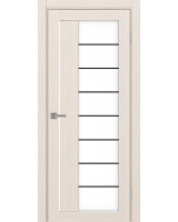 Турин_524АСС.22 молдинг алюм.чёрн. ЭКО-шпон Ясень перламутровый