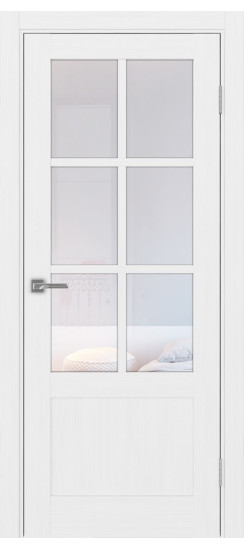 Межкомнатная дверь Турин_541ПФ.2221.60  Белый лёд