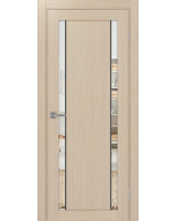 Турин_522AПП.212 молдинг алюм.чёрн. ЭКО-шпон Дуб беленый FL