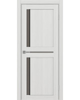 Турин_523АПС.221 молдинг алюм.чёрн. ЭКО-шпон Ясень серебристый