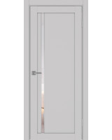 Турин_527АПС.121 молдинг алюм.хром ЭКО-шпон Пепельный